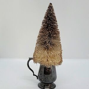 Bottle brush tree decor